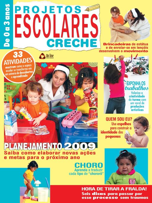 Title details for Projetos Escolares - Creche by Online Editora - Available